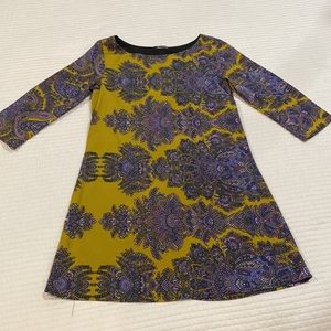 Silk Tunic Dress Caramela